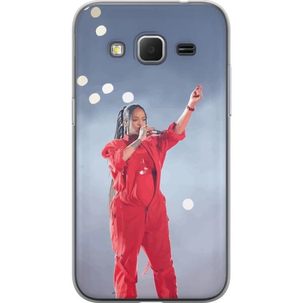 Samsung Galaxy Core Prime Gennemsigtig cover Rihanna – Trendsetting Looks & Style