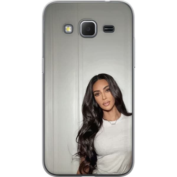 Samsung Galaxy Core Prime Gennemsigtig cover Kim Kardashian – Iconic Style Collection