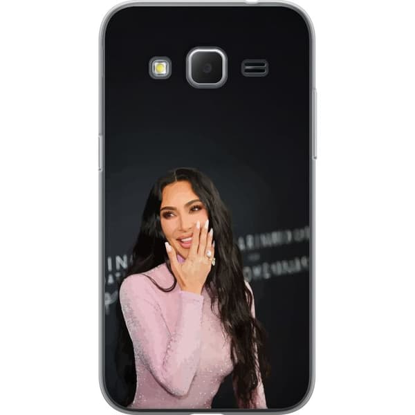 Samsung Galaxy Core Prime Gennemsigtig cover Kim Kardashian – Trending Outfits 2025