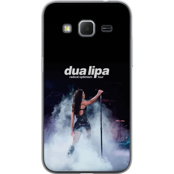 Samsung Galaxy Core Prime Gennemsigtig cover Dua Lipa – Signature Looks & Vibes