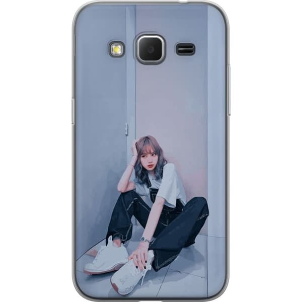 Samsung Galaxy Core Prime Gennemsigtig cover Lisa from Blackpink – K-pop Style Icon