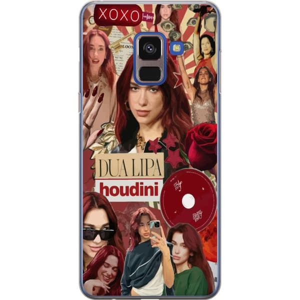 Samsung Galaxy A8 (2018) Läpinäkyvä kuori Dua Lipa – Fashion & Style Edit