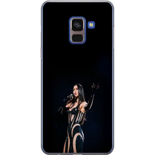 Samsung Galaxy A8 (2018) Gennemsigtig cover Dua Lipa – Pop Star Aesthetic