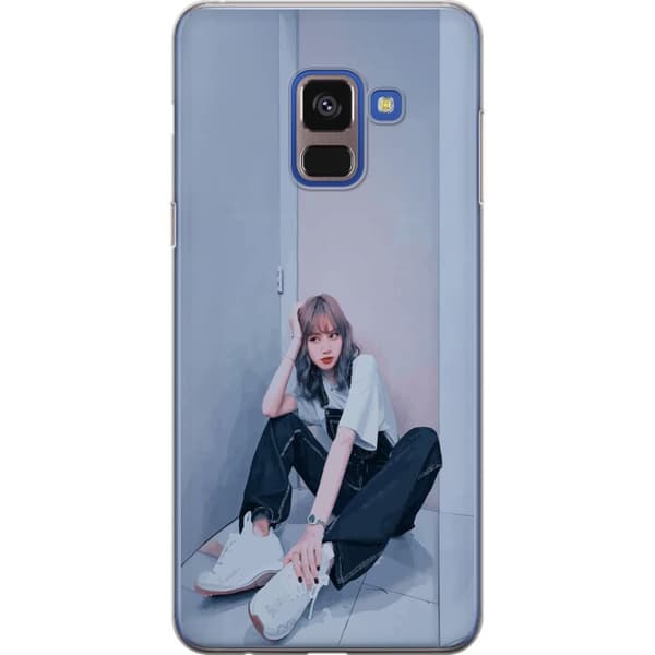 Samsung Galaxy A8 (2018) Läpinäkyvä kuori Lisa from Blackpink – K-pop Style Icon