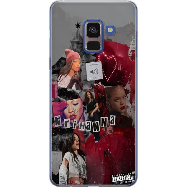 Samsung Galaxy A8 (2018) Läpinäkyvä kuori Rihanna – Iconic Fashion Moments