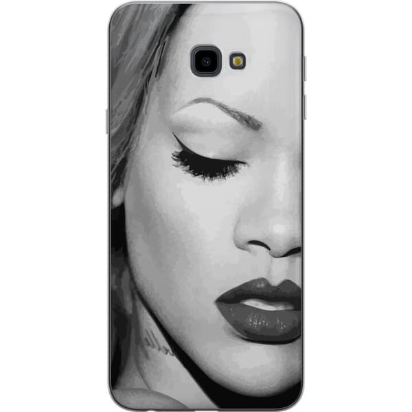 Samsung Galaxy J4+ Genomskinligt Skal Rihanna – Aesthetic Edit 2025
