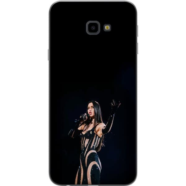 Samsung Galaxy J4+ Gjennomsiktig deksel Dua Lipa – Pop Star Aesthetic