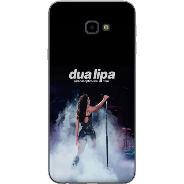 Samsung Galaxy J4+ Läpinäkyvä kuori Dua Lipa – Signature Looks & Vibes