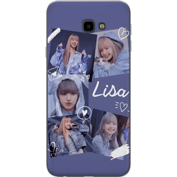 Samsung Galaxy J4+ Läpinäkyvä kuori Lisa Blackpink – Aesthetic K-pop Queen
