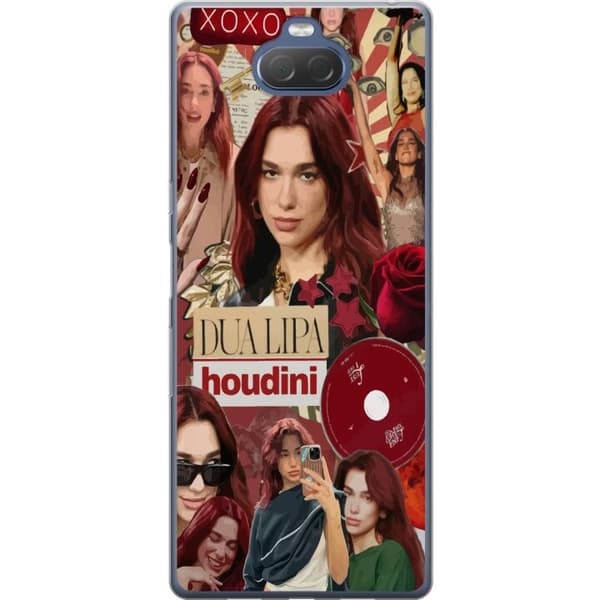 Sony Xperia 10 Plus Gjennomsiktig deksel Dua Lipa – Fashion & Style Edit