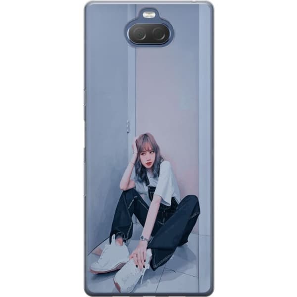 Sony Xperia 10 Plus Gennemsigtig cover Lisa from Blackpink – K-pop Style Icon