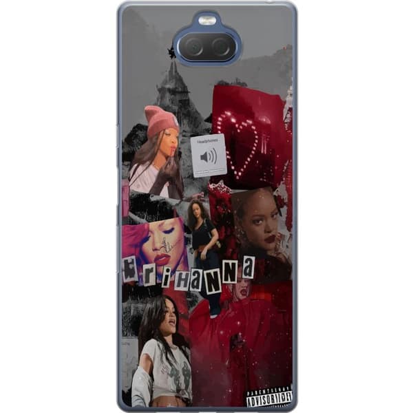 Sony Xperia 10 Plus Gjennomsiktig deksel Rihanna – Iconic Fashion Moments