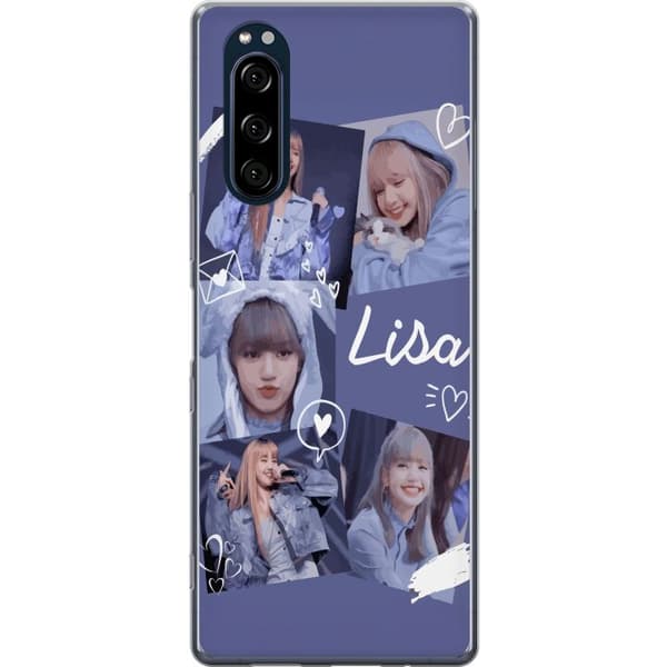 Sony Xperia 5 Gennemsigtig cover Lisa Blackpink – Aesthetic K-pop Queen
