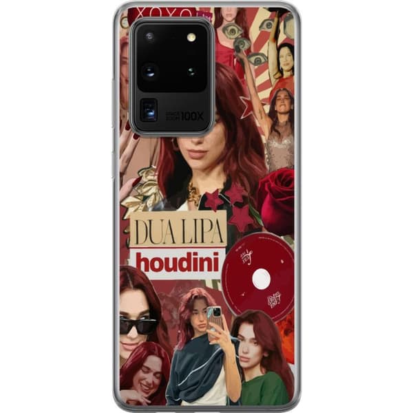 Samsung Galaxy S20 Ultra Gennemsigtig cover Dua Lipa – Fashion & Style Edit
