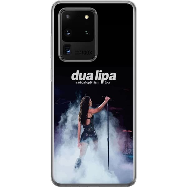 Samsung Galaxy S20 Ultra Läpinäkyvä kuori Dua Lipa – Signature Looks & Vibes