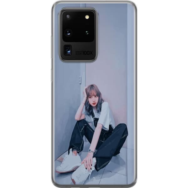 Samsung Galaxy S20 Ultra Gennemsigtig cover Lisa from Blackpink – K-pop Style Icon