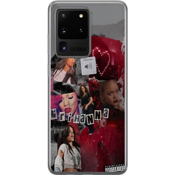 Samsung Galaxy S20 Ultra Läpinäkyvä kuori Rihanna – Iconic Fashion Moments