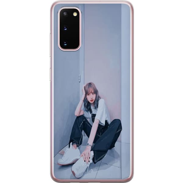 Samsung Galaxy S20 Gjennomsiktig deksel Lisa from Blackpink – K-pop Style Icon