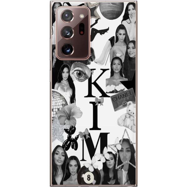 Samsung Galaxy Note20 Ultra Läpinäkyvä kuori Kim Kardashian – Aesthetic Look 2025