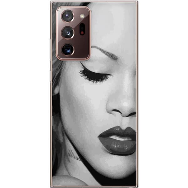 Samsung Galaxy Note20 Ultra Läpinäkyvä kuori Rihanna – Aesthetic Edit 2025