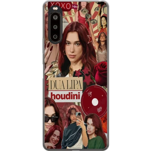 Sony Xperia 10 II Gennemsigtig cover Dua Lipa – Fashion & Style Edit