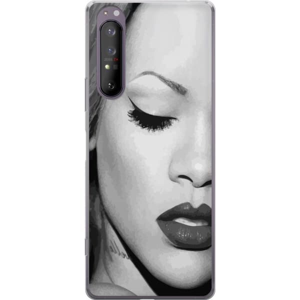 Sony Xperia 1 II Gjennomsiktig deksel Rihanna – Aesthetic Edit 2025