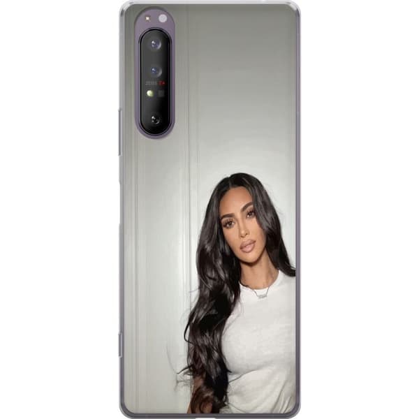 Sony Xperia 1 II Gennemsigtig cover Kim Kardashian – Iconic Style Collection