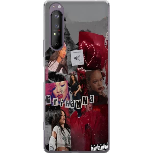 Sony Xperia 1 II Gennemsigtig cover Rihanna – Iconic Fashion Moments