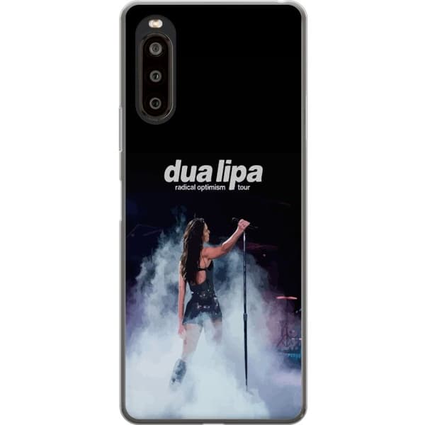 Sony Xperia 10 II Genomskinligt Skal Dua Lipa – Signature Looks & Vibes