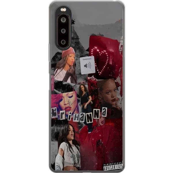 Sony Xperia 10 II Gennemsigtig cover Rihanna – Iconic Fashion Moments