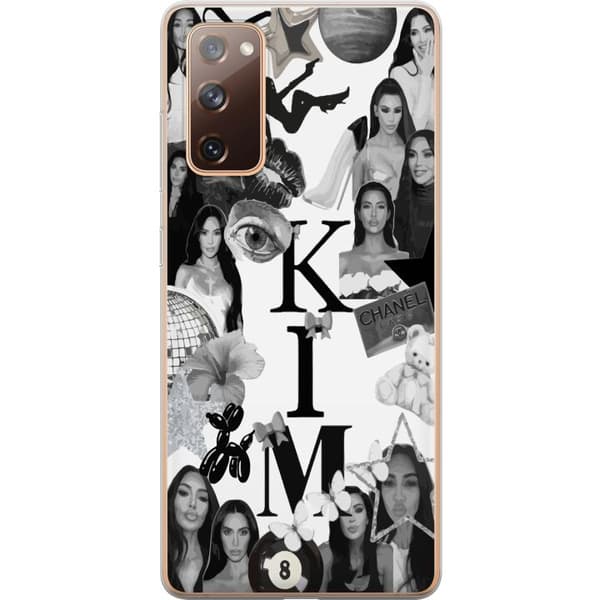 Samsung Galaxy S20 FE Läpinäkyvä kuori Kim Kardashian – Aesthetic Look 2025