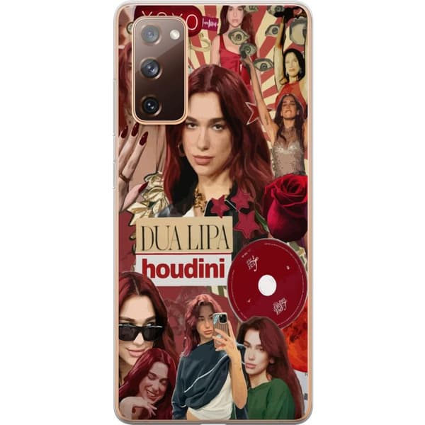 Samsung Galaxy S20 FE Läpinäkyvä kuori Dua Lipa – Fashion & Style Edit
