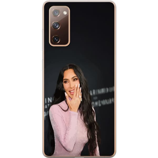 Samsung Galaxy S20 FE Läpinäkyvä kuori Kim Kardashian – Trending Outfits 2025