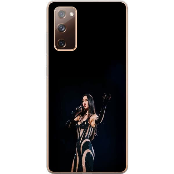 Samsung Galaxy S20 FE Läpinäkyvä kuori Dua Lipa – Pop Star Aesthetic