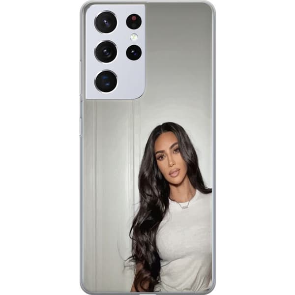 Samsung Galaxy S21 Ultra 5G Gennemsigtig cover Kim Kardashian – Iconic Style Collection