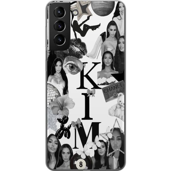 Samsung Galaxy S21+ 5G Läpinäkyvä kuori Kim Kardashian – Aesthetic Look 2025