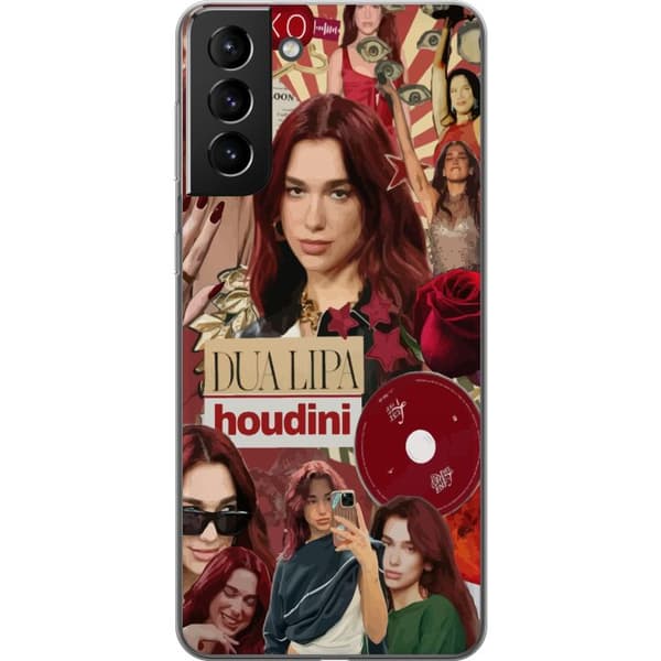 Samsung Galaxy S21+ 5G Genomskinligt Skal Dua Lipa – Fashion & Style Edit