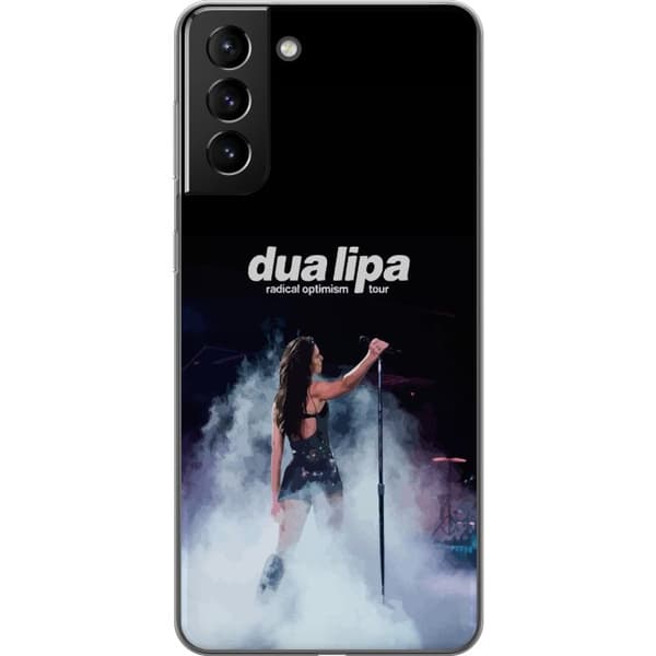 Samsung Galaxy S21+ 5G Läpinäkyvä kuori Dua Lipa – Signature Looks & Vibes