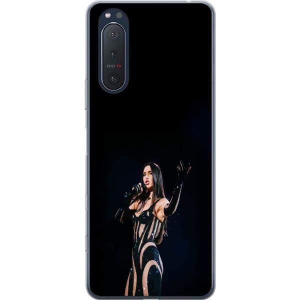 Sony Xperia 5 II Gennemsigtig cover Dua Lipa – Pop Star Aesthetic