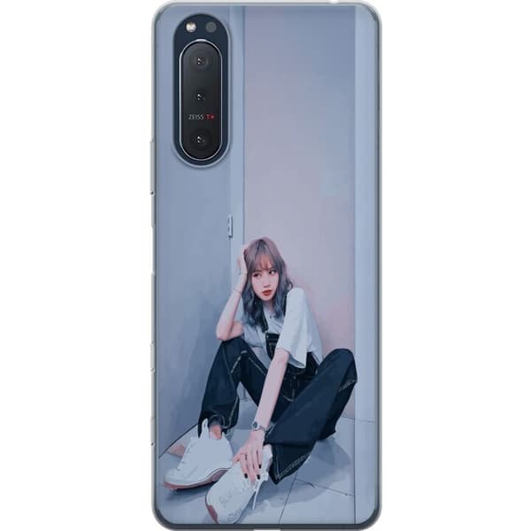 Sony Xperia 5 II Genomskinligt Skal Lisa from Blackpink – K-pop Style Icon