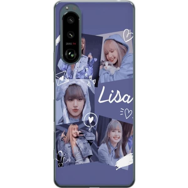 Sony Xperia 5 III Gjennomsiktig deksel Lisa Blackpink – Aesthetic K-pop Queen