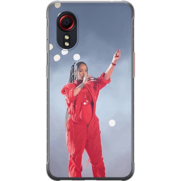 Samsung Galaxy Xcover 5 Genomskinligt Skal Rihanna – Trendsetting Looks & Style