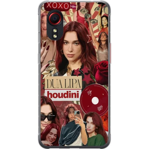 Samsung Galaxy Xcover 5 Gennemsigtig cover Dua Lipa – Fashion & Style Edit