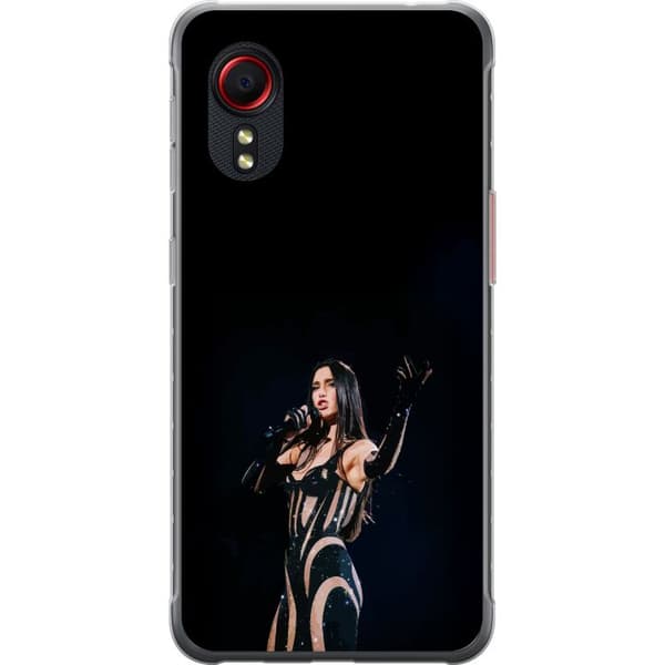 Samsung Galaxy Xcover 5 Gennemsigtig cover Dua Lipa – Pop Star Aesthetic