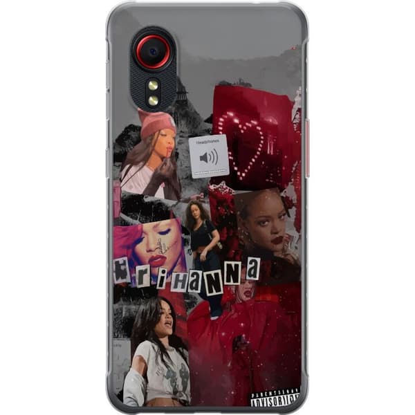 Samsung Galaxy Xcover 5 Gennemsigtig cover Rihanna – Iconic Fashion Moments