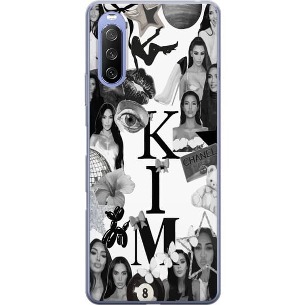 Sony Xperia 10 III Gennemsigtig cover Kim Kardashian – Aesthetic Look 2025