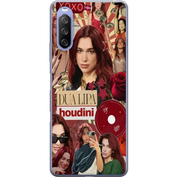 Sony Xperia 10 III Gjennomsiktig deksel Dua Lipa – Fashion & Style Edit