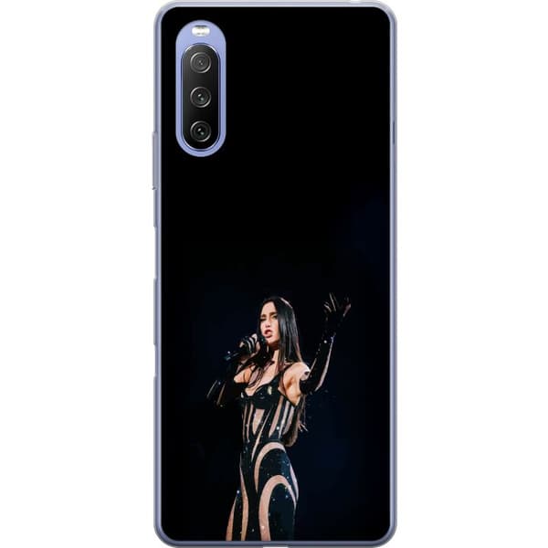 Sony Xperia 10 III Gennemsigtig cover Dua Lipa – Pop Star Aesthetic