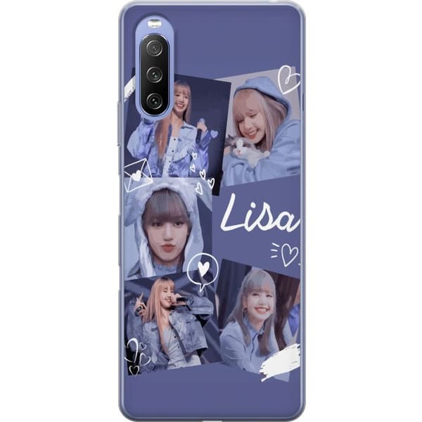 Sony Xperia 10 III Gennemsigtig cover Lisa Blackpink – Aesthetic K-pop Queen