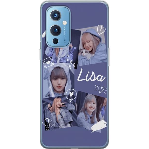 OnePlus 9 Gennemsigtig cover Lisa Blackpink – Aesthetic K-pop Queen